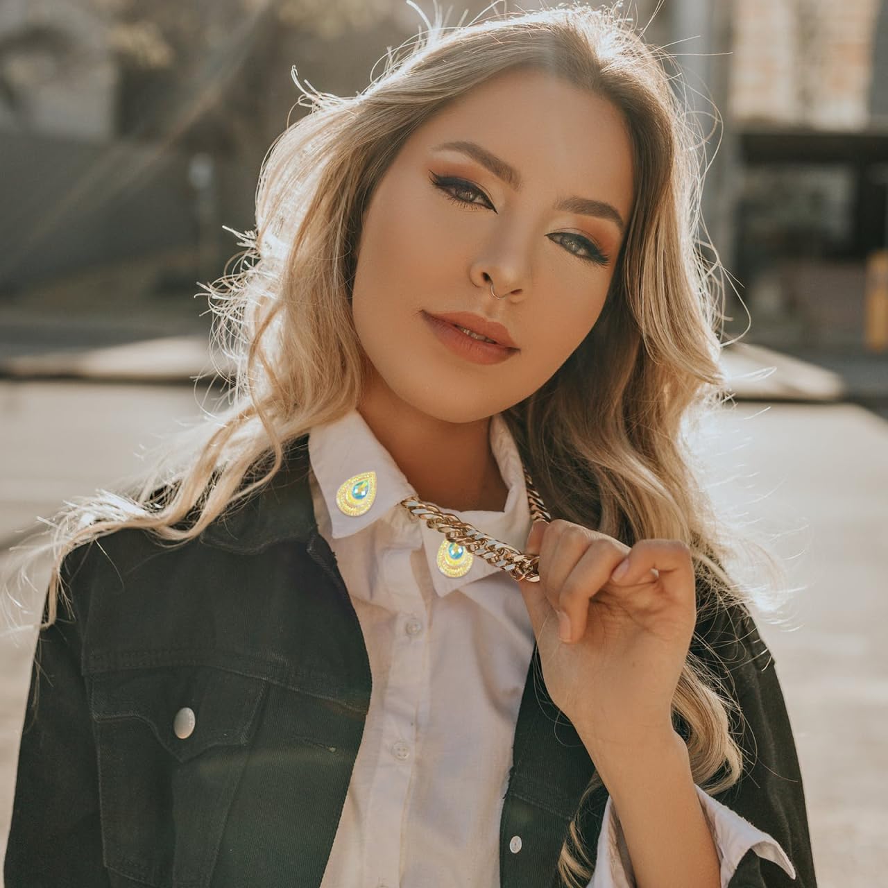 VILLCASE 100Pcs Peacock Rhinestones Water Droplets Flatback Resin Craft Beads DIY Clothing Accessories for Dress Handbag Decoration - Image 4