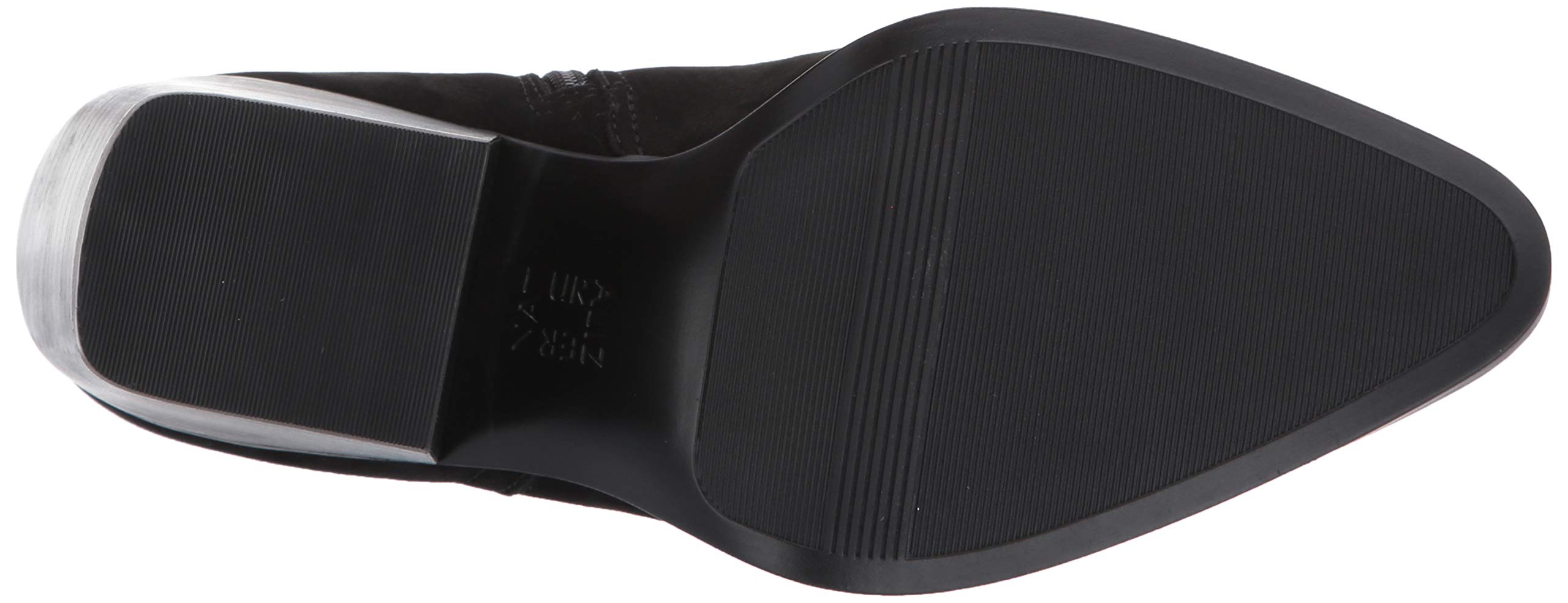 Naturalizer Fenya Stiefelette für Damen, schwarzes Nubukleder, 43 EU