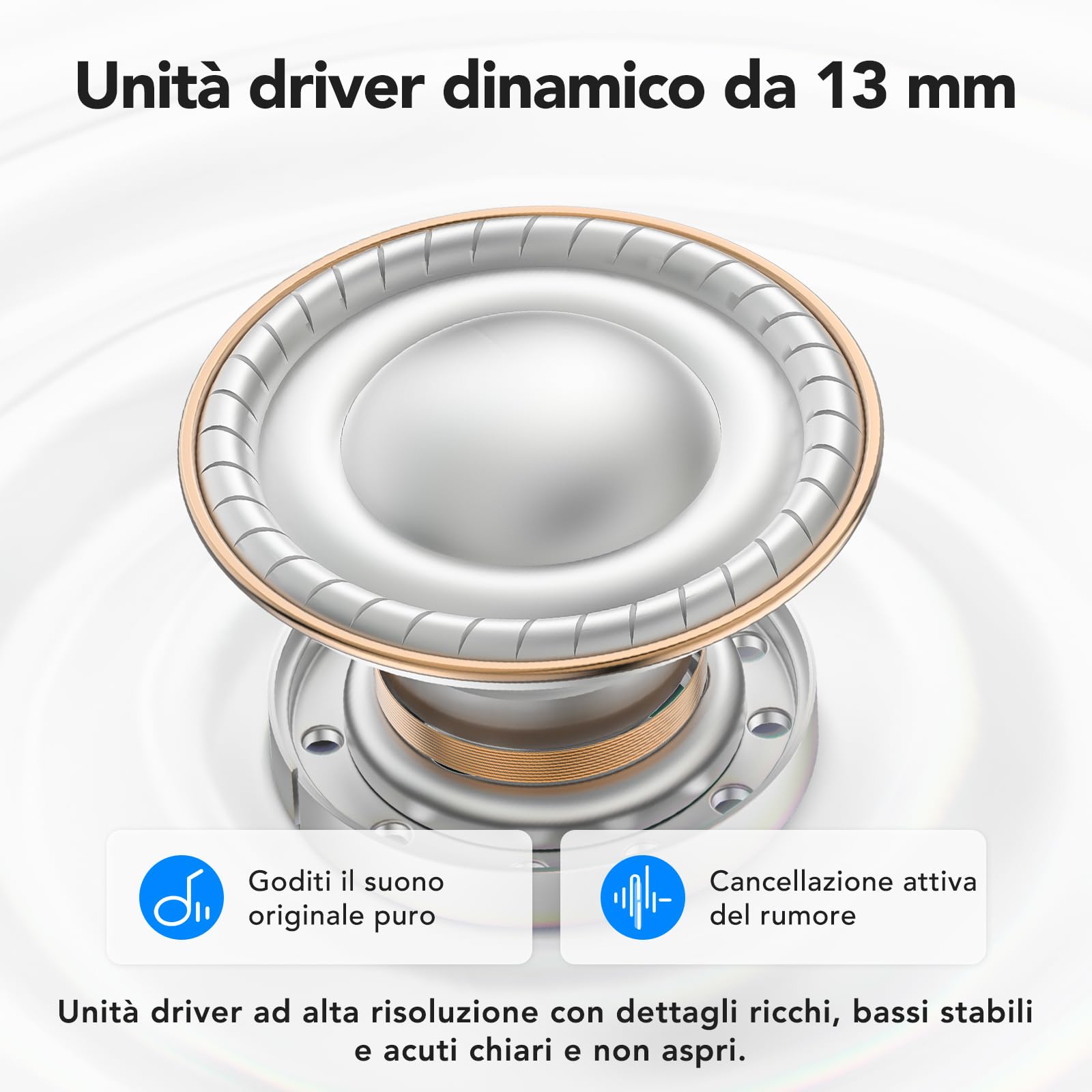 N02 Cuffie Traduzione Simultanea, 4-1 AI Auricolari Traduttore Suono Hi-Fi, 165 Lingue e 9 Modalità, Autonomia 48 Ore, Auricolari Touchscreen, Bluetooth 6.0 Ideali per Viaggi, Affari e Studio