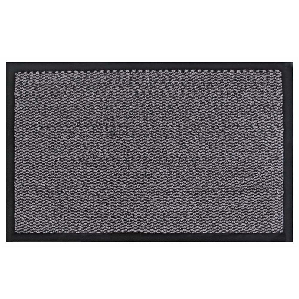 Dirt Trapper Entrance Mat | Non-Slip | Many Options | (Grey, 60 x 80cm)