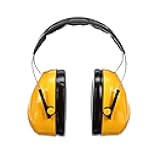 3M Optime 98 Yellow and Black Over-The-Head Earmuf