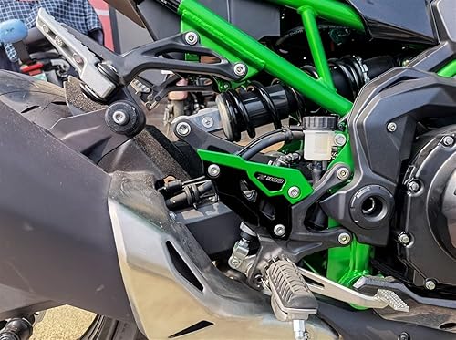 Miniatura 5 de Tablero de extensión Accesorios de motocicleta para Kawasaki Z 900 Z900 2017 2018 2019 2020 2021 2022 Protector de pedal trasero Protector de pedal