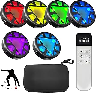 Sports Agility Light, Agility Reaction Training Light Set with Remote Control, Suitable for Athletes, Trainers, Fitness Coaches