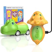 Dinosaur Toy Cars with Rechargeable Walkie-Talkie for Kids 3-7 Years, Ideal Toy for Home or Garden, Birthday and Christmas Gift for Kids, Set of 2