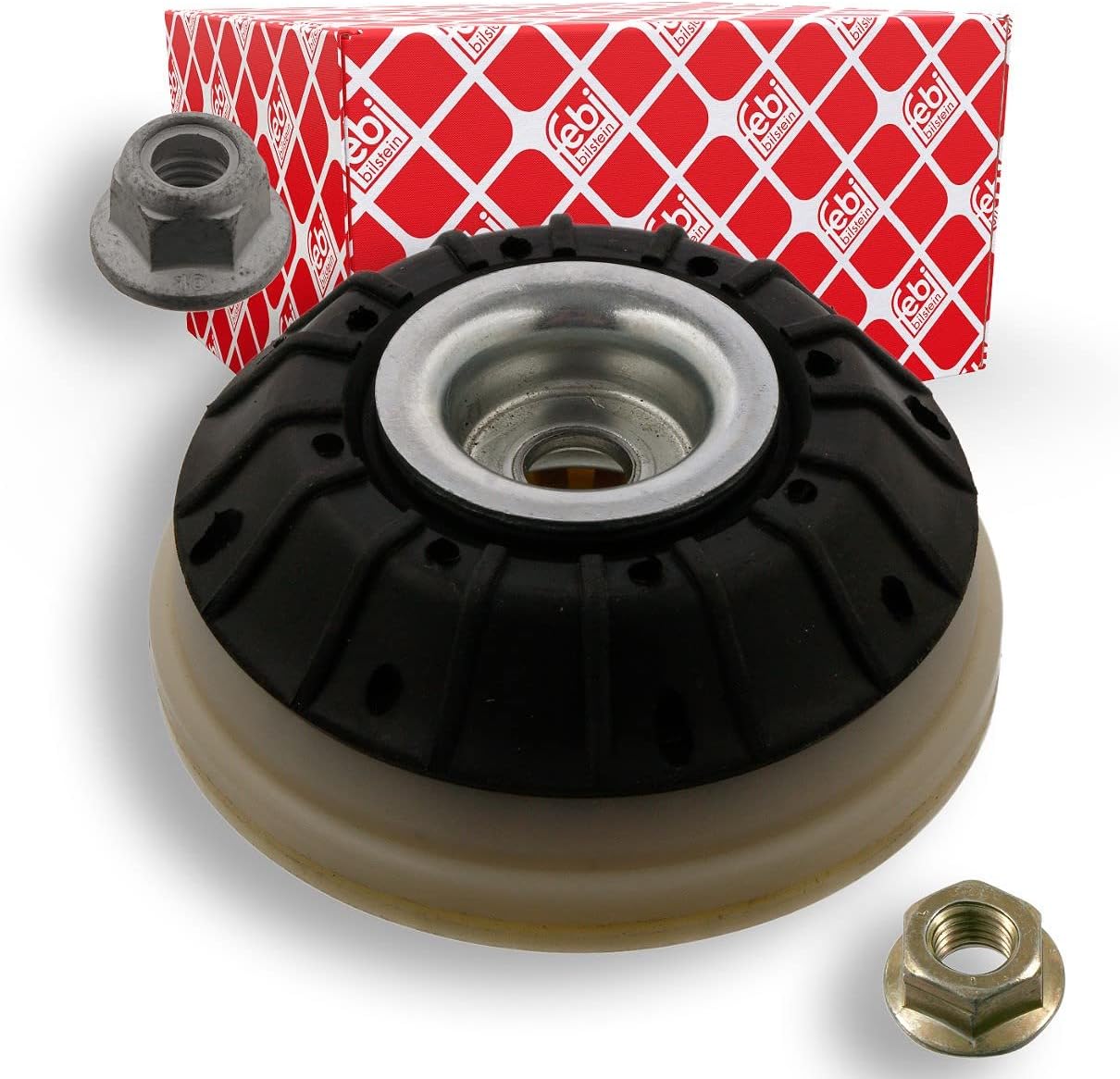 febi bilstein 38360 suspension strut mounting kit with ball bearing and nuts (front axle both sides) - Pack of 1