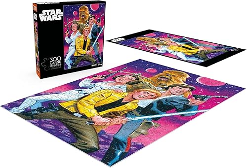 Miniatura 4 de Buffalo Games - Star Wars - Lo mejor de la galaxia - Rompecabezas de 300 piezas para adultos - Rompecabezas desafiante perfecto para noches de juego