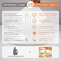 Vista 13 de Laundry Detergent Sheets, 200 Count, Fragrance Free, Unscented, Eco-Friendly, Hypoallergenic, Biodegradable, Plastic Free, Liquidless, Suitable for
