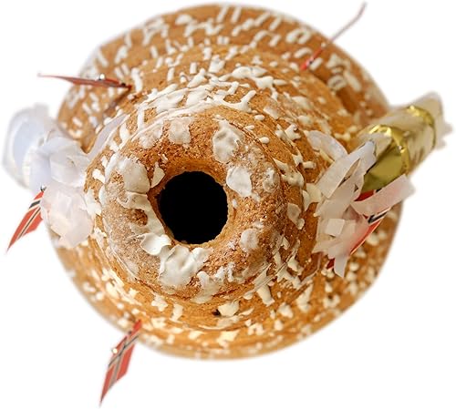 Miniatura 7 de Fox Run Gadget para hornear, molde antiadherente Kransekake, anillos de pastel de boda noruegos