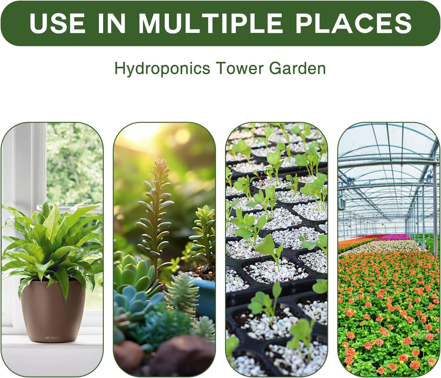 Hydroponics Tower Garden Growing System, 30 Pods Indoor Gardening Vertical Garden Planter Indoor Smart Garden Kit with Pump for Gardening Lover Herbs, Fruits and Vegetables, White