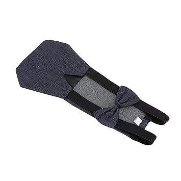 Duckling Diapers, Fashionable Waterproof Chicken Diapers Easy to Wash Comfortable for Hen Chicken(Denim Blue, L)