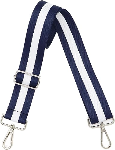 Miniatura 132 de Correa ancha para bolso, correa ajustable para bolsa cruzada, correas de hombro plateadas