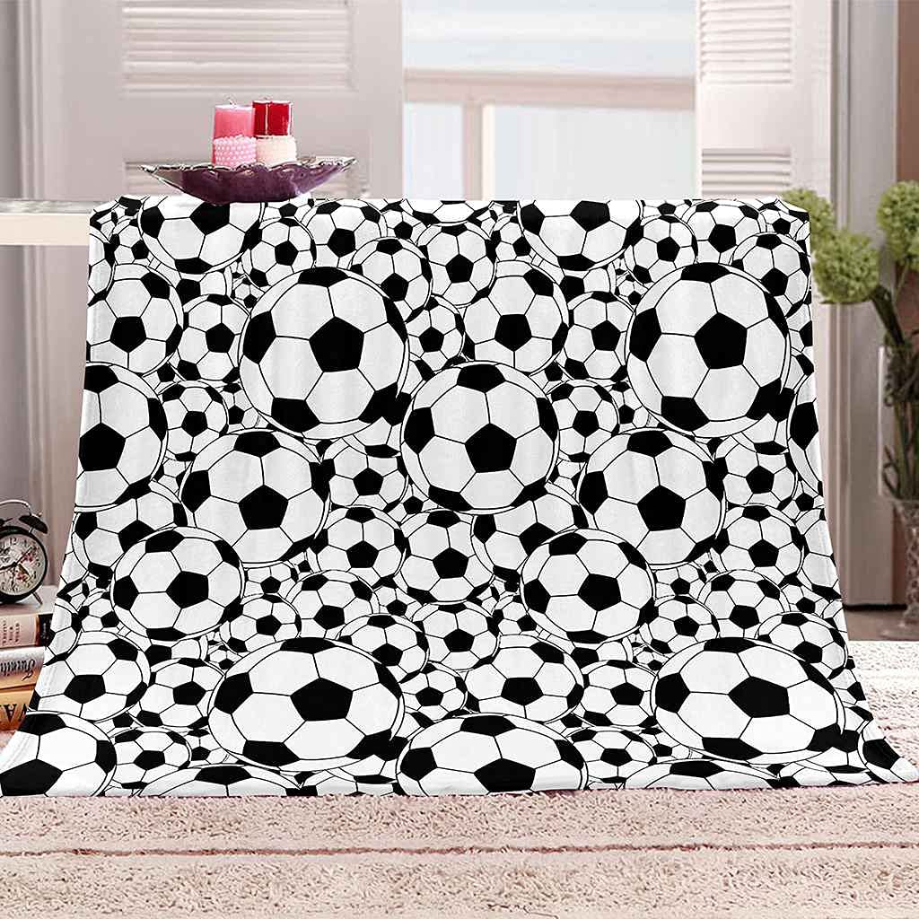 Couverture polaire chaude en flanelle microfibre 3D respirante douceur toutes saisons