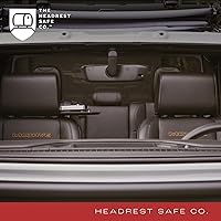 Vista 8 de El juego de reposacabezas seguros HEADREST Safe Vulcan de tela - Juego de reposacabezas para asiento del pasajero + reposacabezas para acompañante