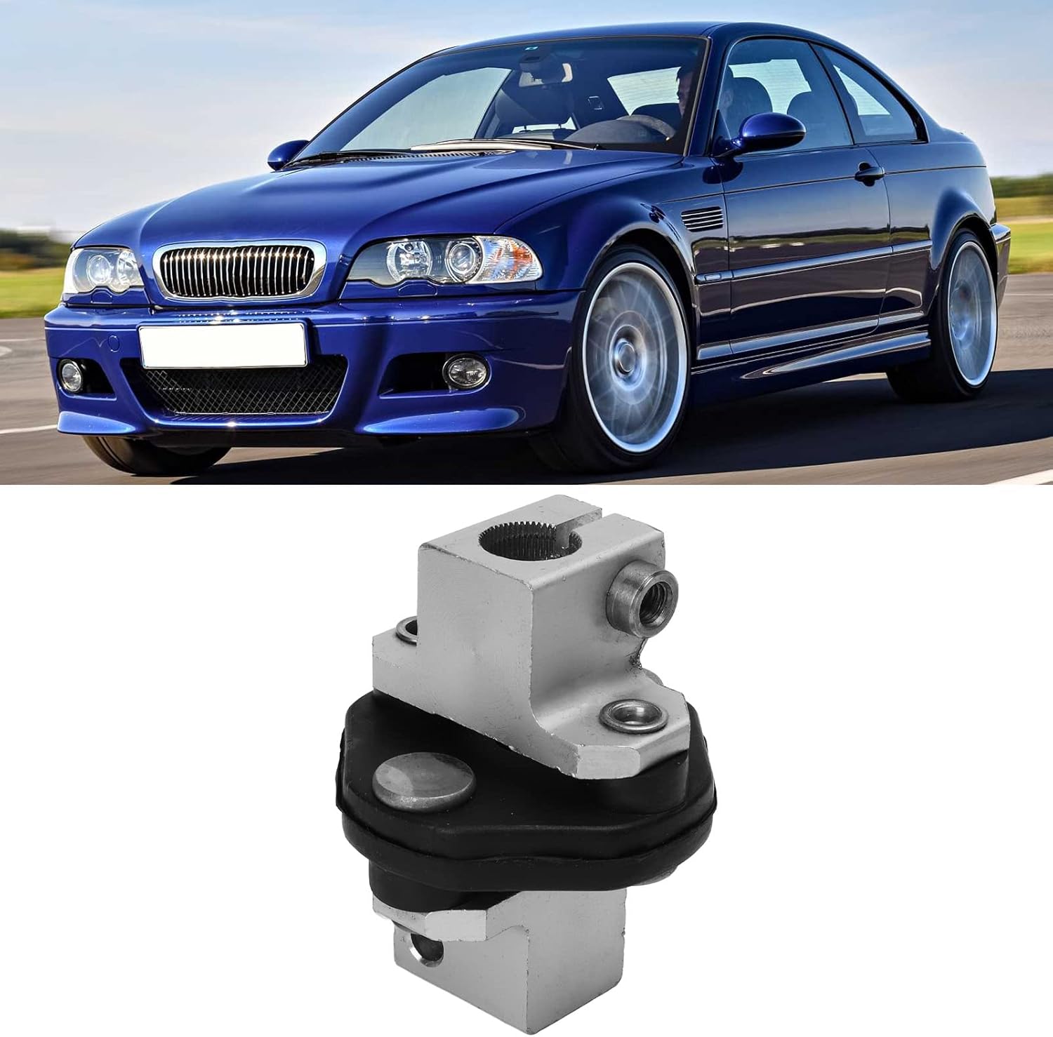 ‌shenruifa Steering Coupling Rack for BMW 3 Series E46 - Lower Joint Replacement Compatible with Part #32 30 1 094 703