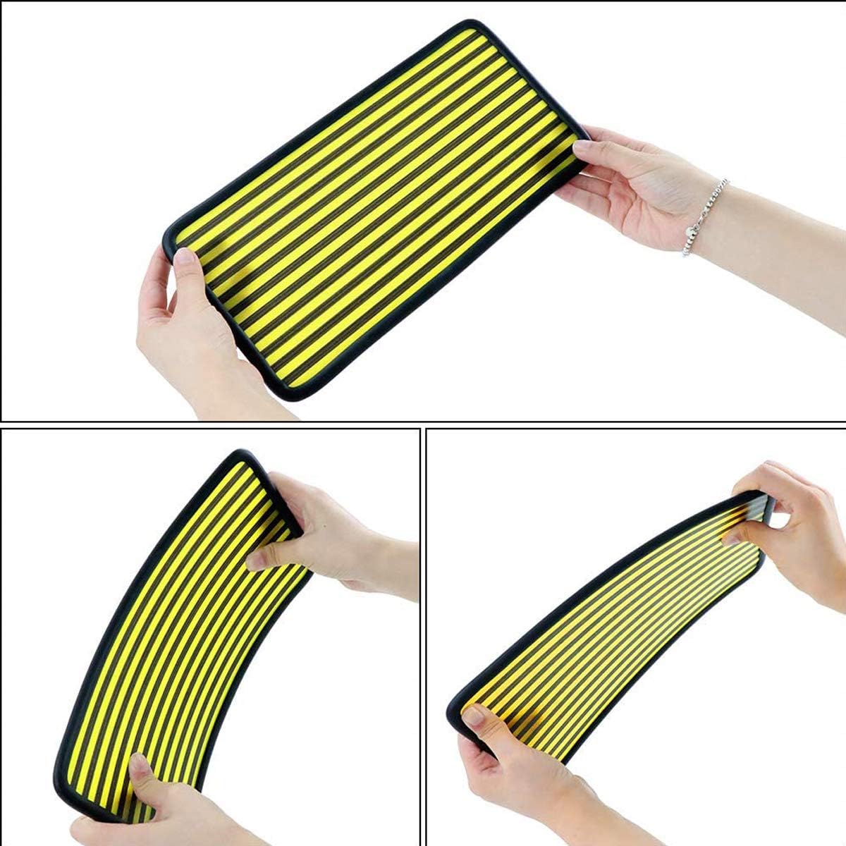 WHDZ Paintless Dent Repair Tools Line Board Reflector Board (Not LED) with Adjustment Holder Auto Body Dent Testing Tool Reflector Board Dent Scan
