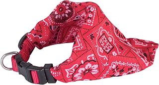 Red Bandana Necklace 15mm x 30-48cm