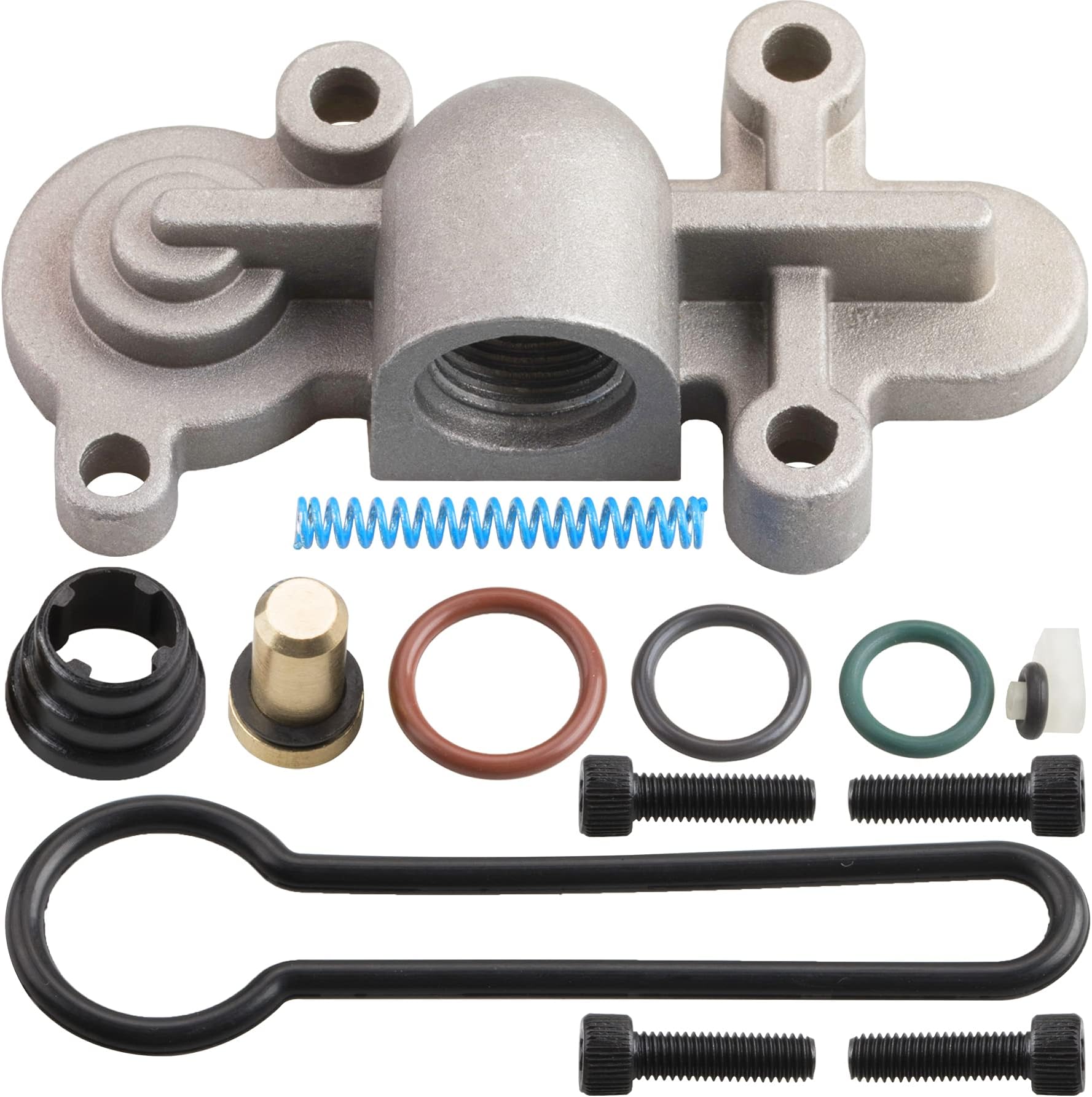 6.0 Blue Spring Kit Upgrade Compatible with Ford fuel pressure Regulator Kit Ford Blue Spring Kit 6.0 Powerstroke Fits 2003/2004/2005/2006/2007 F250/F350/ F450/ F550 Replaces 3C3Z-9T517-AG,3C3Z9T517AG