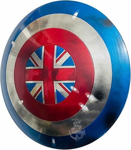 Miniatura 4 de Capitán Carter Escudo - réplica de metal Prop - Pantalla exacta Marvel Qué si 22 pulgadas tamaño real