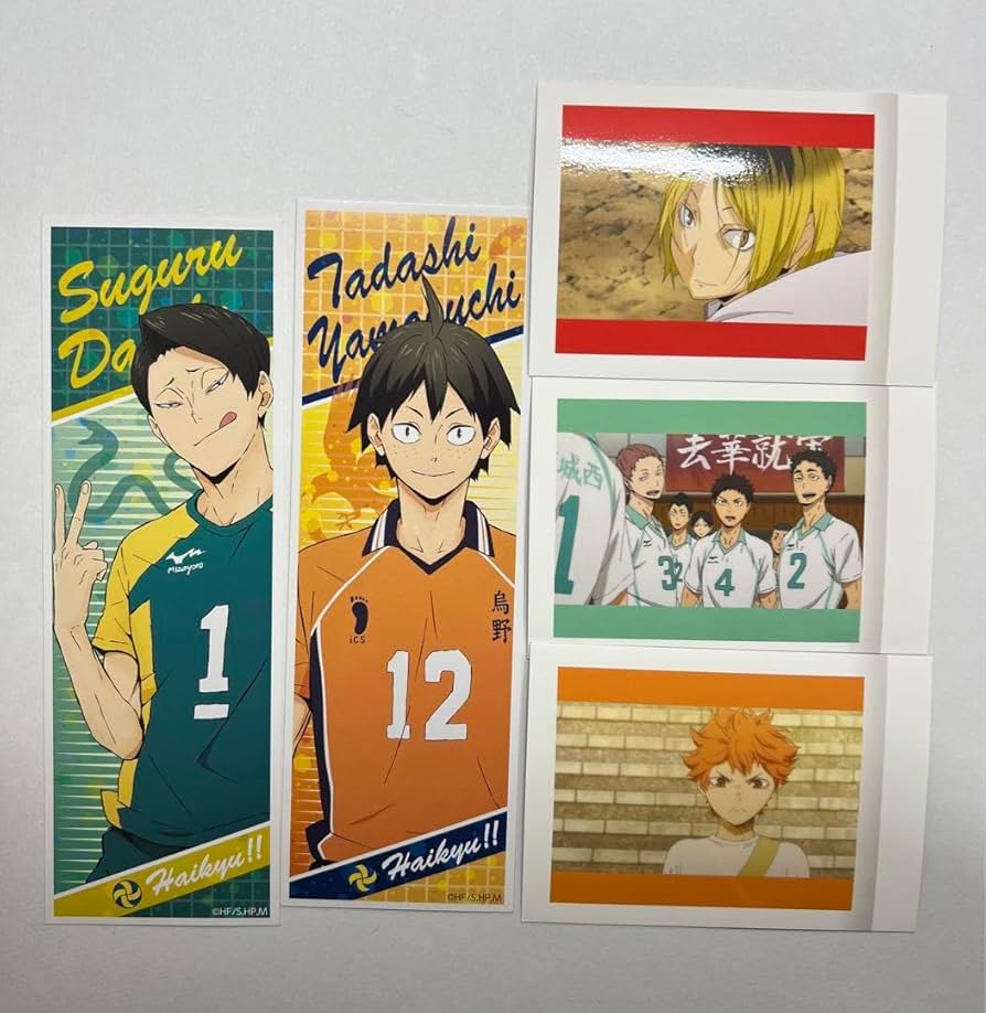 Amazon.co.jp: ハイキュー シール チェキ風カード : おもちゃ