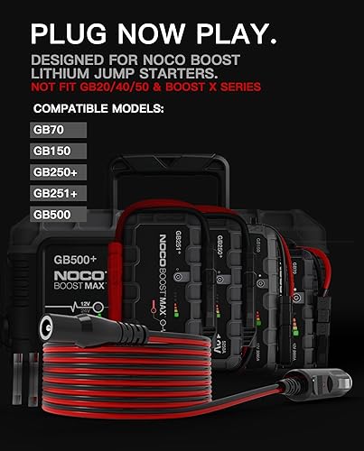 Miniatura 4 de Cargador de coche de 56 W, 14 V, 4 A CC, adaptador de corriente compatible con NOCO GB70 GB150 GB250+ GB251+ GB500 GB500+ NOCO Boost UltraSafe