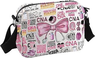 GJTIM Certified Nursing Assistant Gift CNA Week Gift Medical Graduation Appreciation Present CNA Crossbody Bag