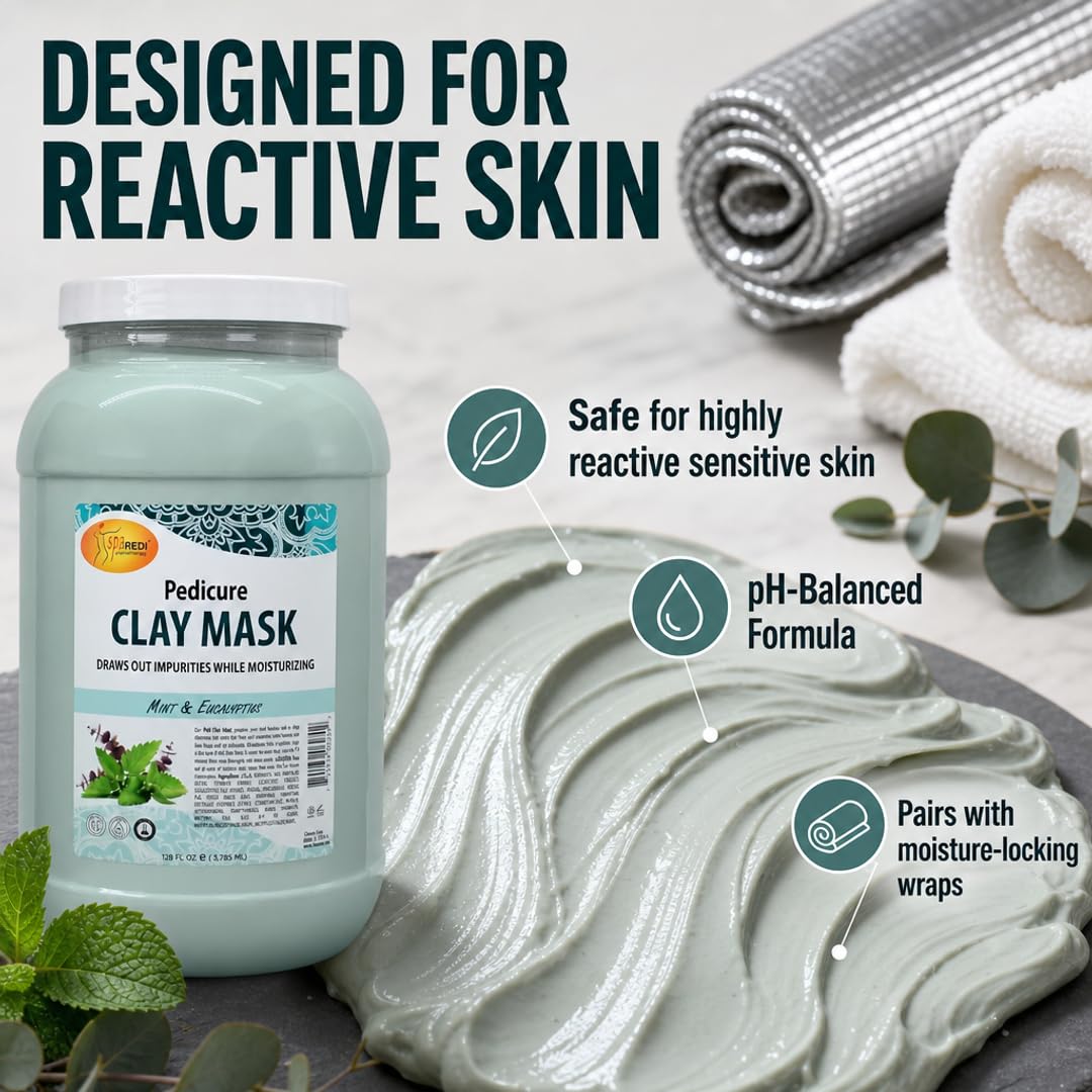 Clay Treatment Repair Sheet Mask30mlx10枚 Amazon.com : SPA REDI Professional Hydrating Detox Body & Foot