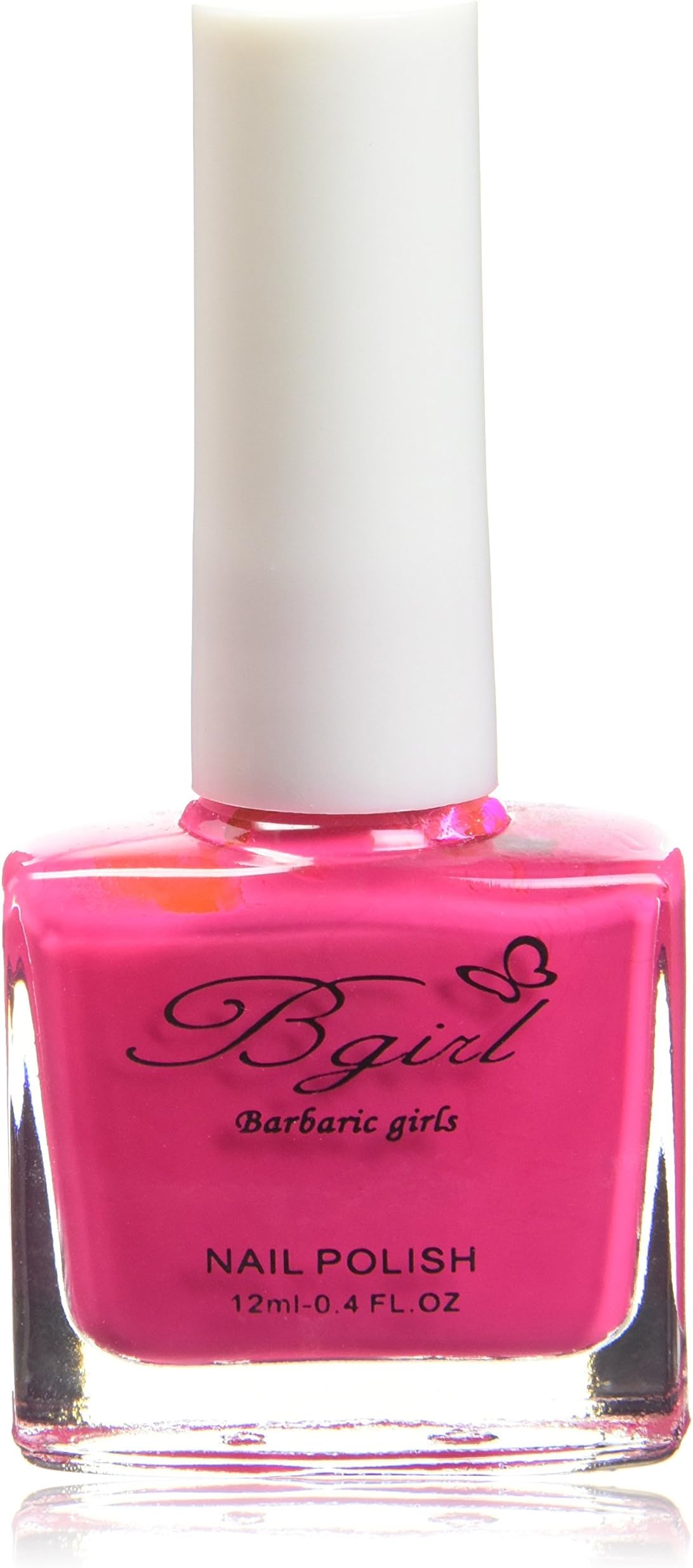 Nageldecoratie Number MT-26 Matte Nail Polish, Bright Pink 12 ml