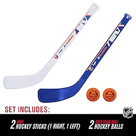 Franklin Sports NHL New York Islanders Mini Hockey 2 Piece Player Stick Set