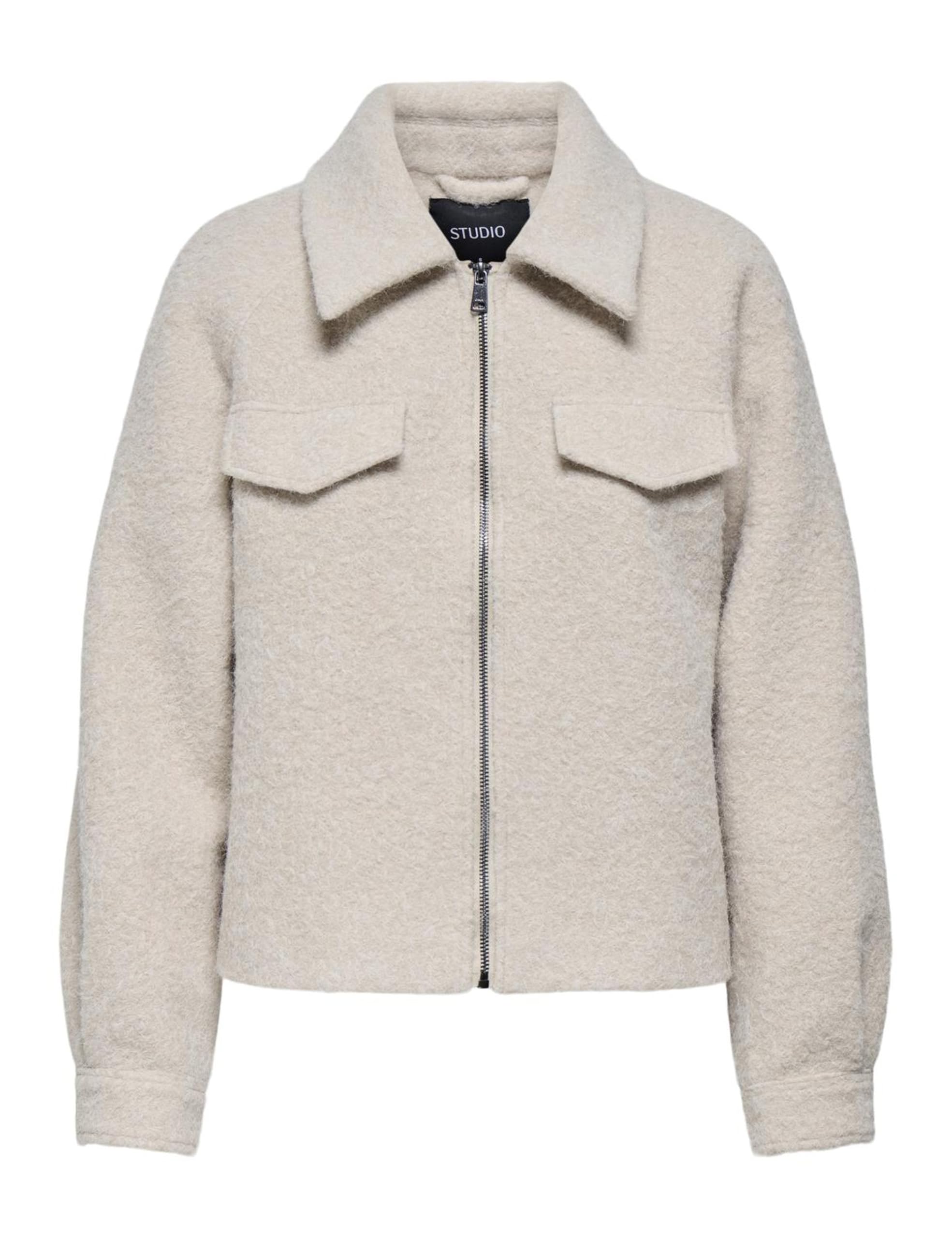 ONLY CARMAKOMA Bouclèjacke CARMALO SHORT BOUCLE JACKET OTW NOOS Produktbeschreibung