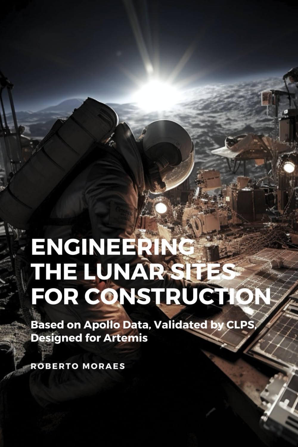 Engineering The Lunar Sites for Construction: Based on Apollo data, Validated by CLPS, Designed for Artemis      Paperback – Large Print, November 17, 2025