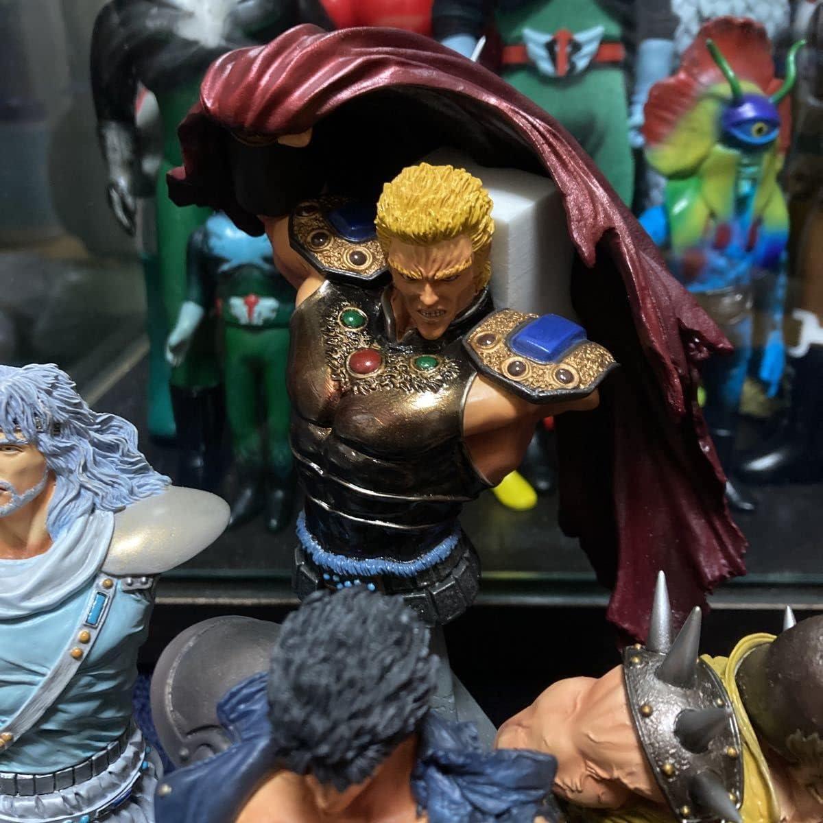 北斗の拳 胸像フィギュア 北斗四兄弟 海洋堂 激レア セカンドカラー