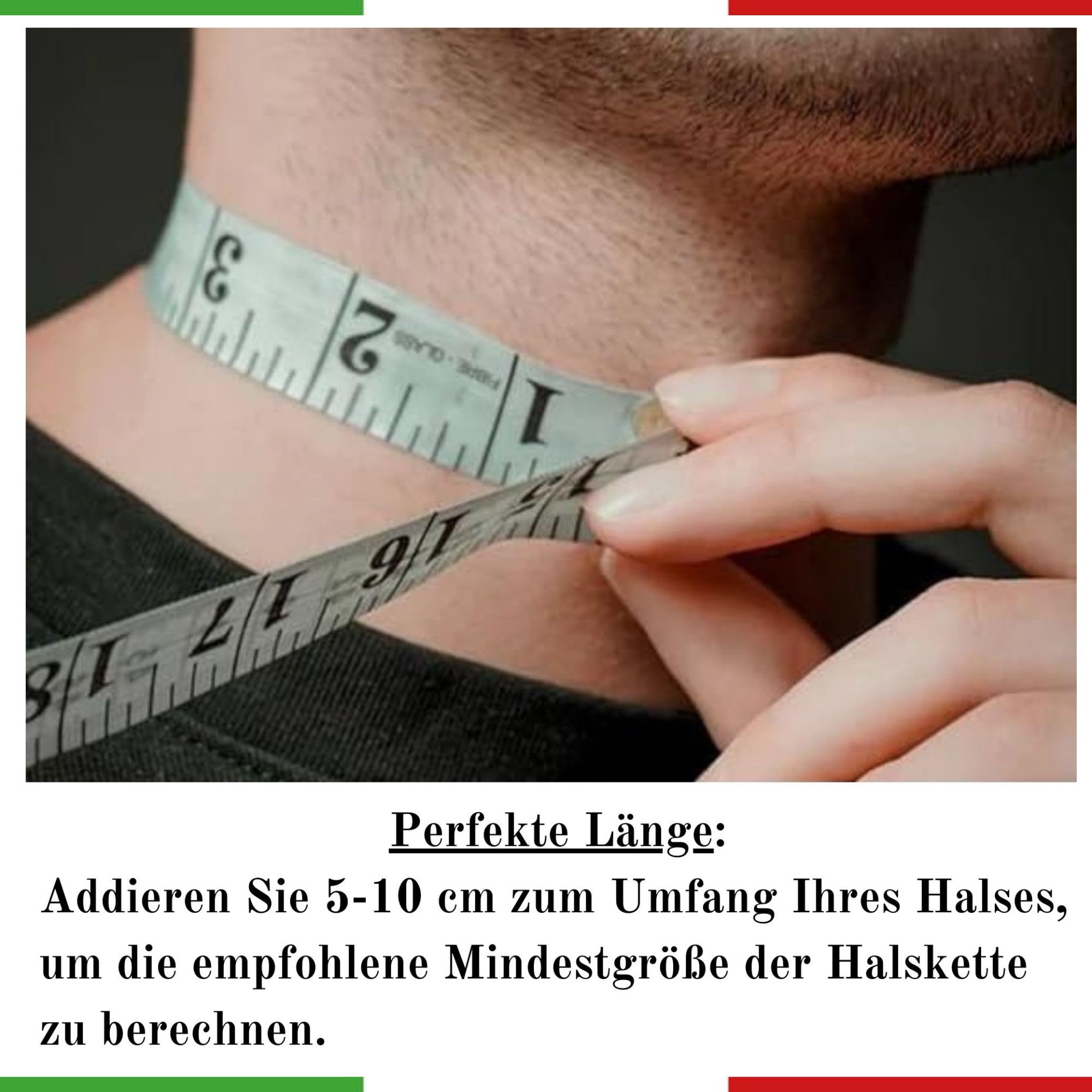 QUADRI - Kette Herren Silber | Silberkette 925 Silber - Halskette Herren