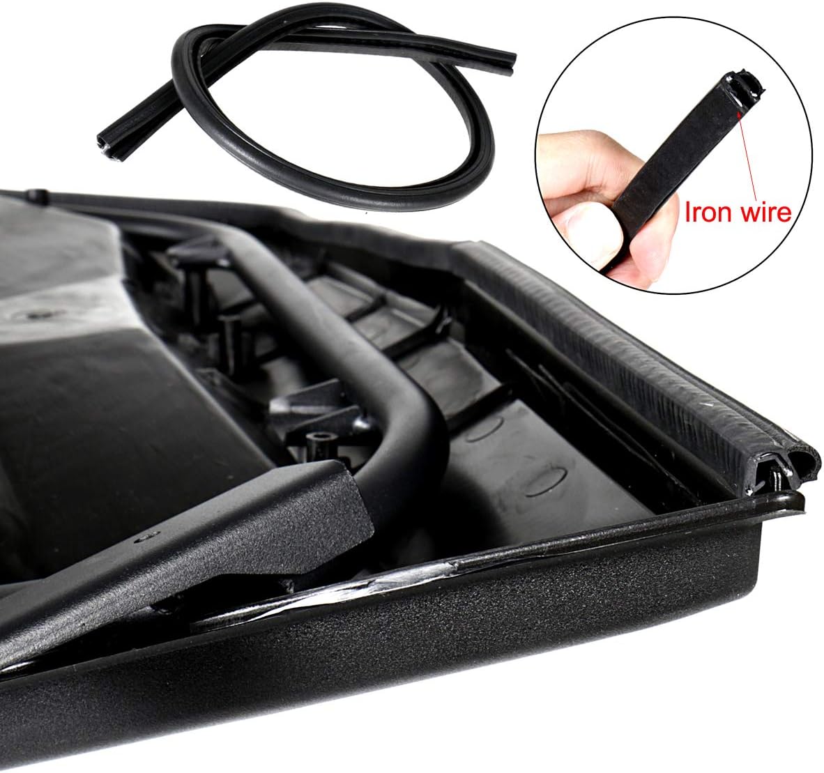 Lower Door Panel Inserts Fit For Polaris 2014-2019 RZR XP S & Turbo 1000 Models