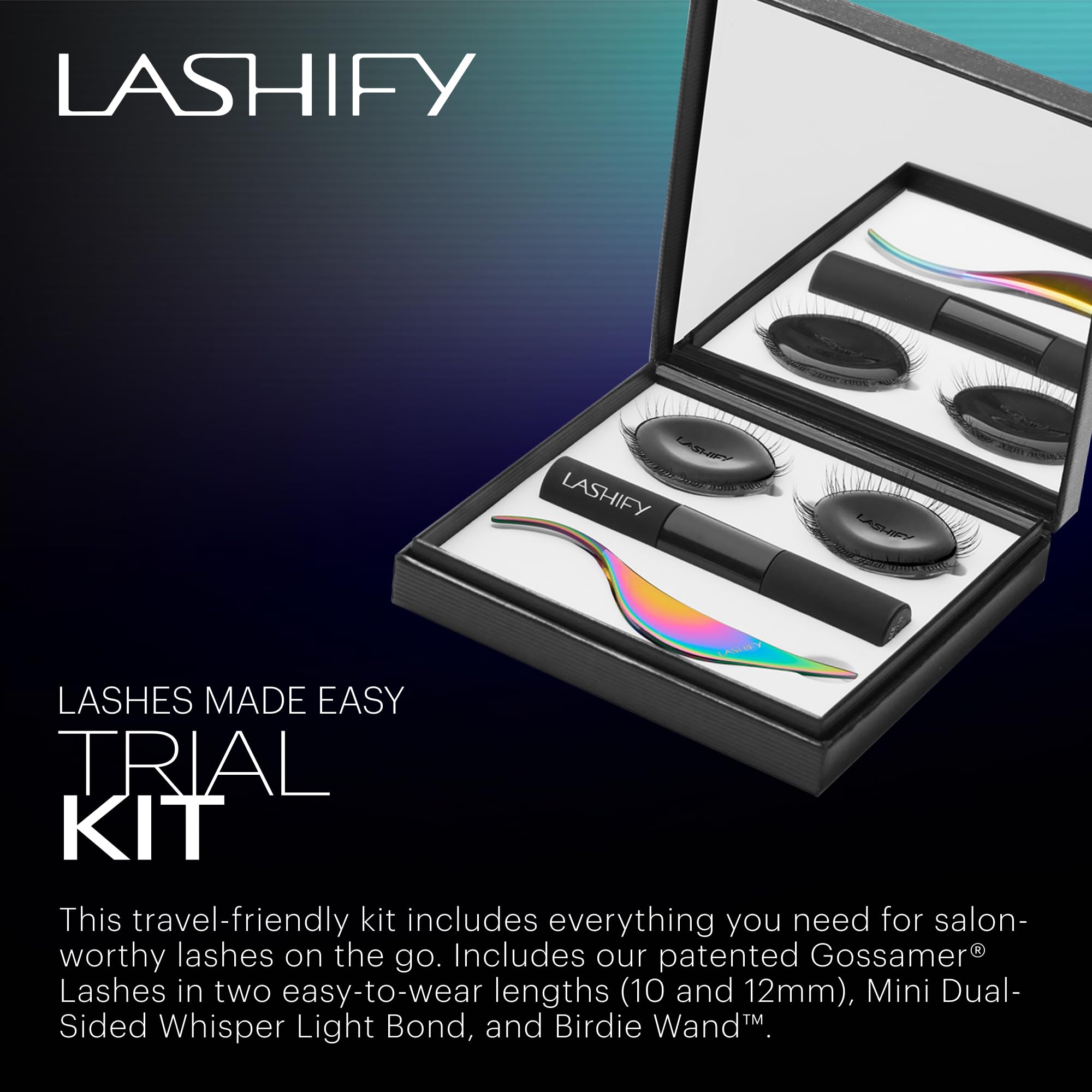 Amazon.com: Lashify Compact Travel Trial Kit - Includes A Mirrored