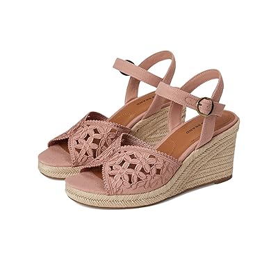 Lucky Brand Coyna Floral Espadrille Wedge Sandals Women