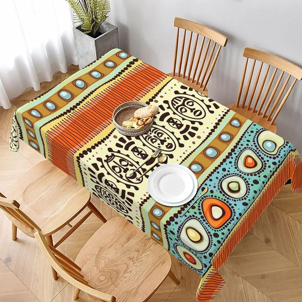 Nappe réutilisable imprimée 70x70cm facile à laver pour cuisine