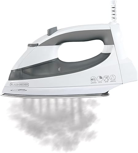 Miniatura 3 de Black  Decker F976 - Plancha rápida con tecnología de vapor inteligente blancoplateado