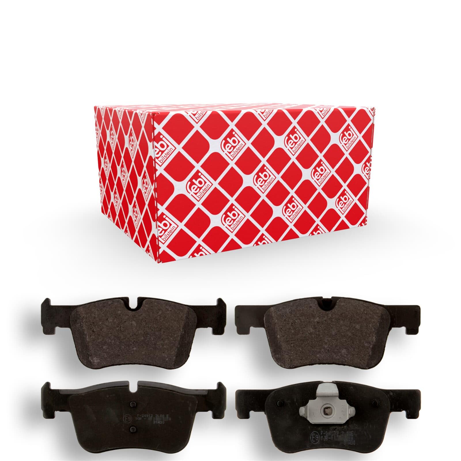 febi bilstein 16884 Brake Pad Set, 1 unit