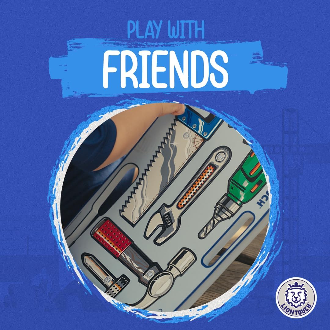 Liontouch - Toy Saw For Toddler Boys – 1 year up | Pretend Play Foam Toy Tools For Children | Ideal For Kid’s Educational Learning, Building & Construction Play