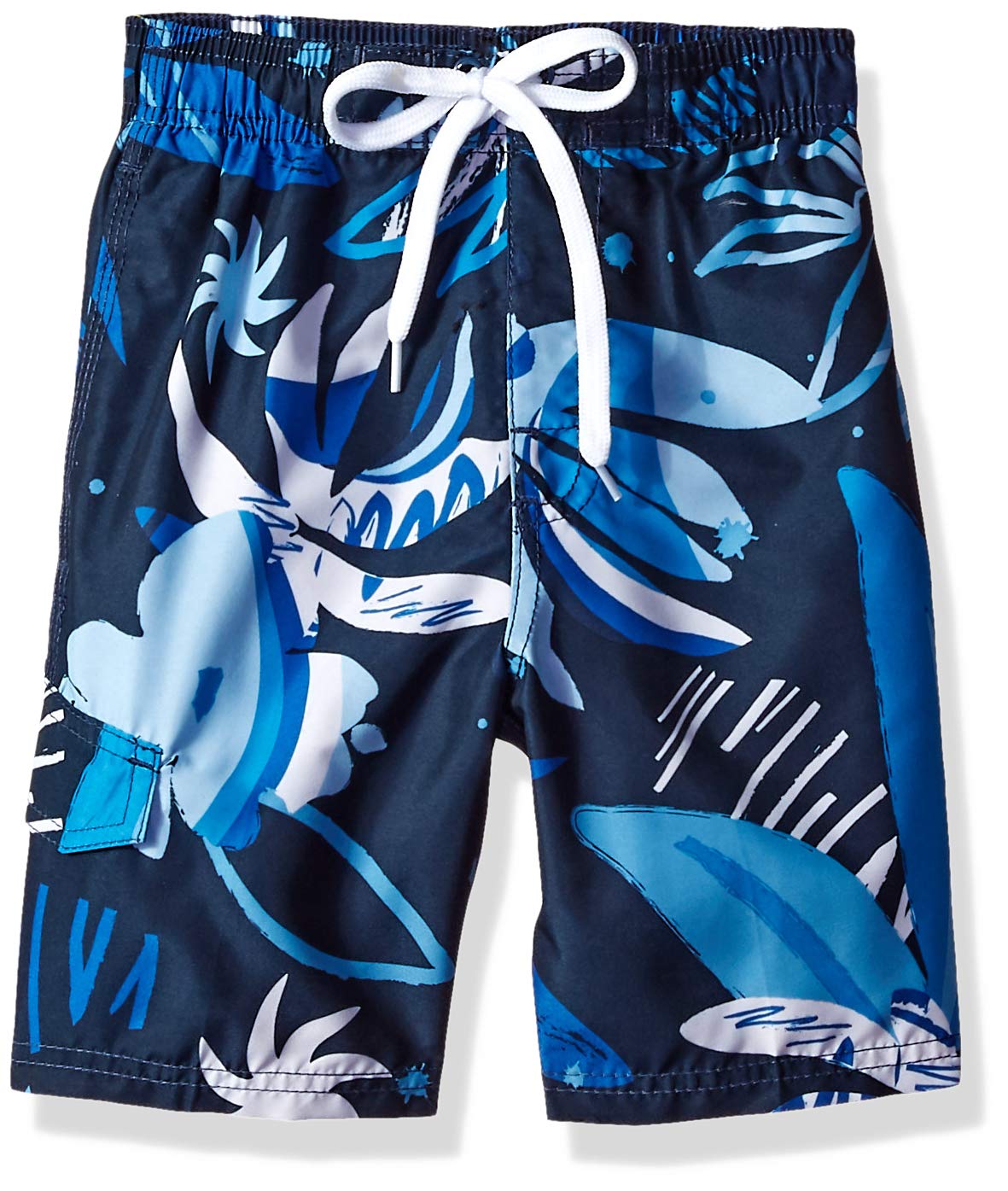Kanu Surf Echo Boys Swim Trunks with UPF 50+ Sun Protection-Quick Dry Boys Swimsuit