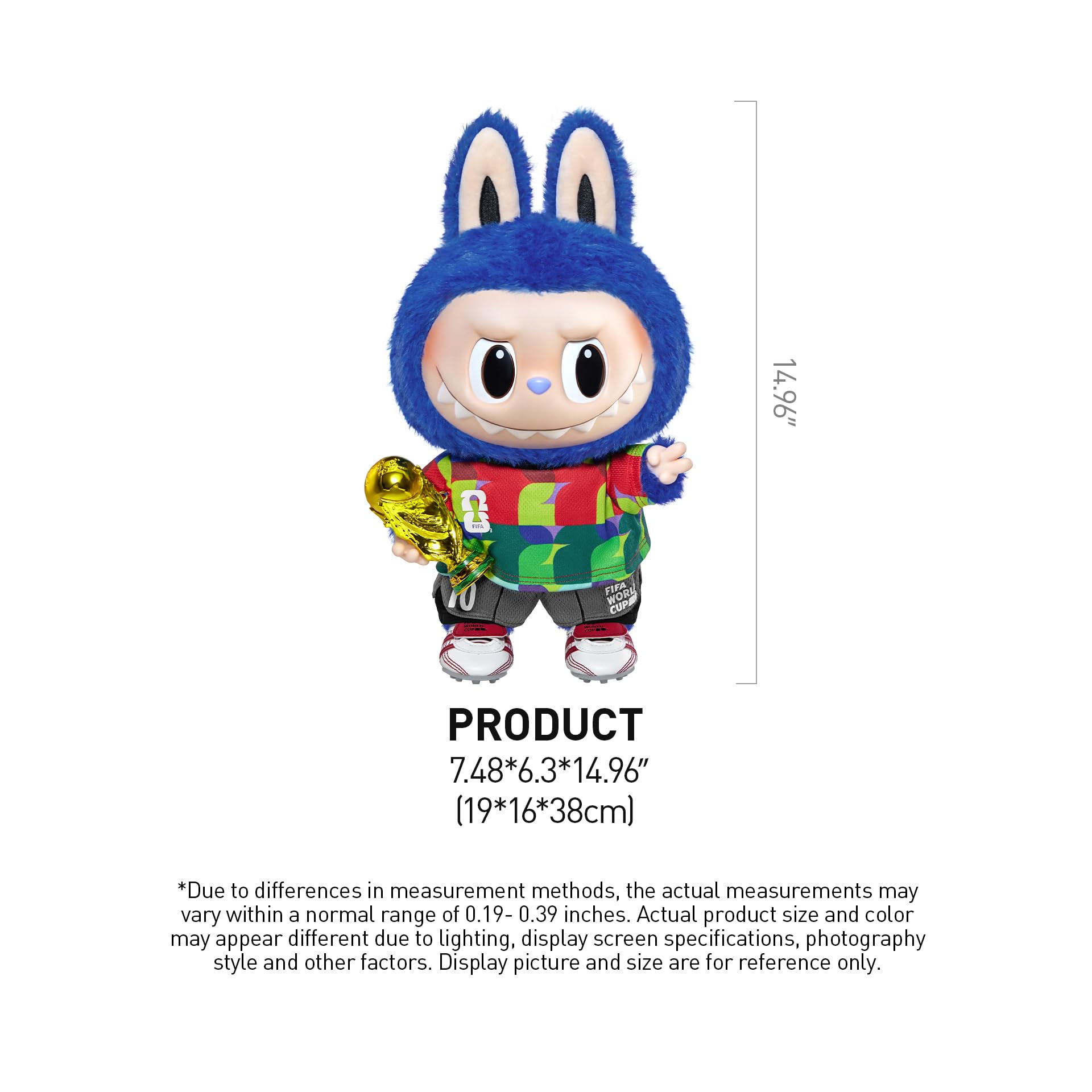 Amazon.com: POP MART THE Monsters × FIFA Series - Catch the Win