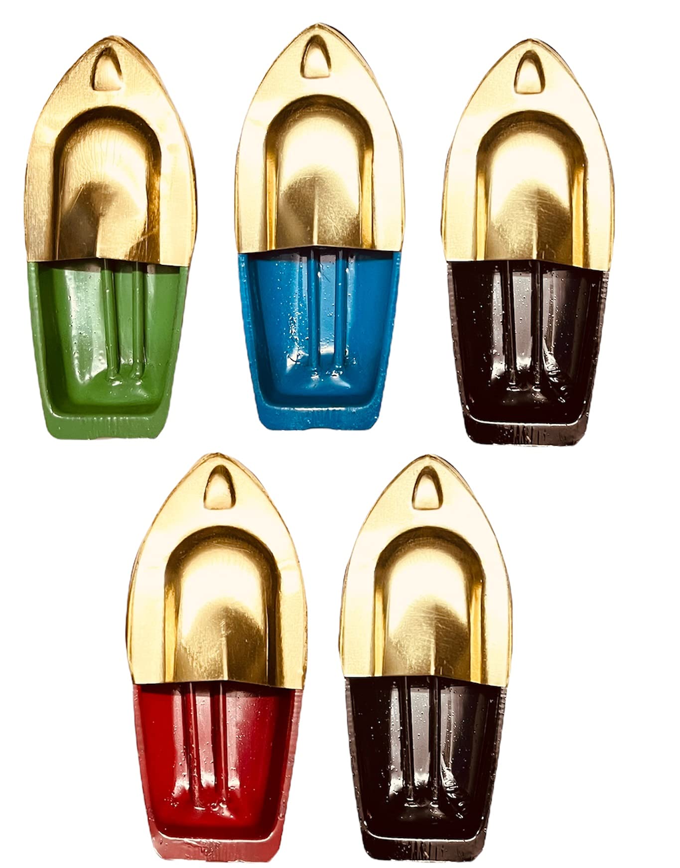 Set of 5 Pop pop putt putt phat phat Boat - Multicolor