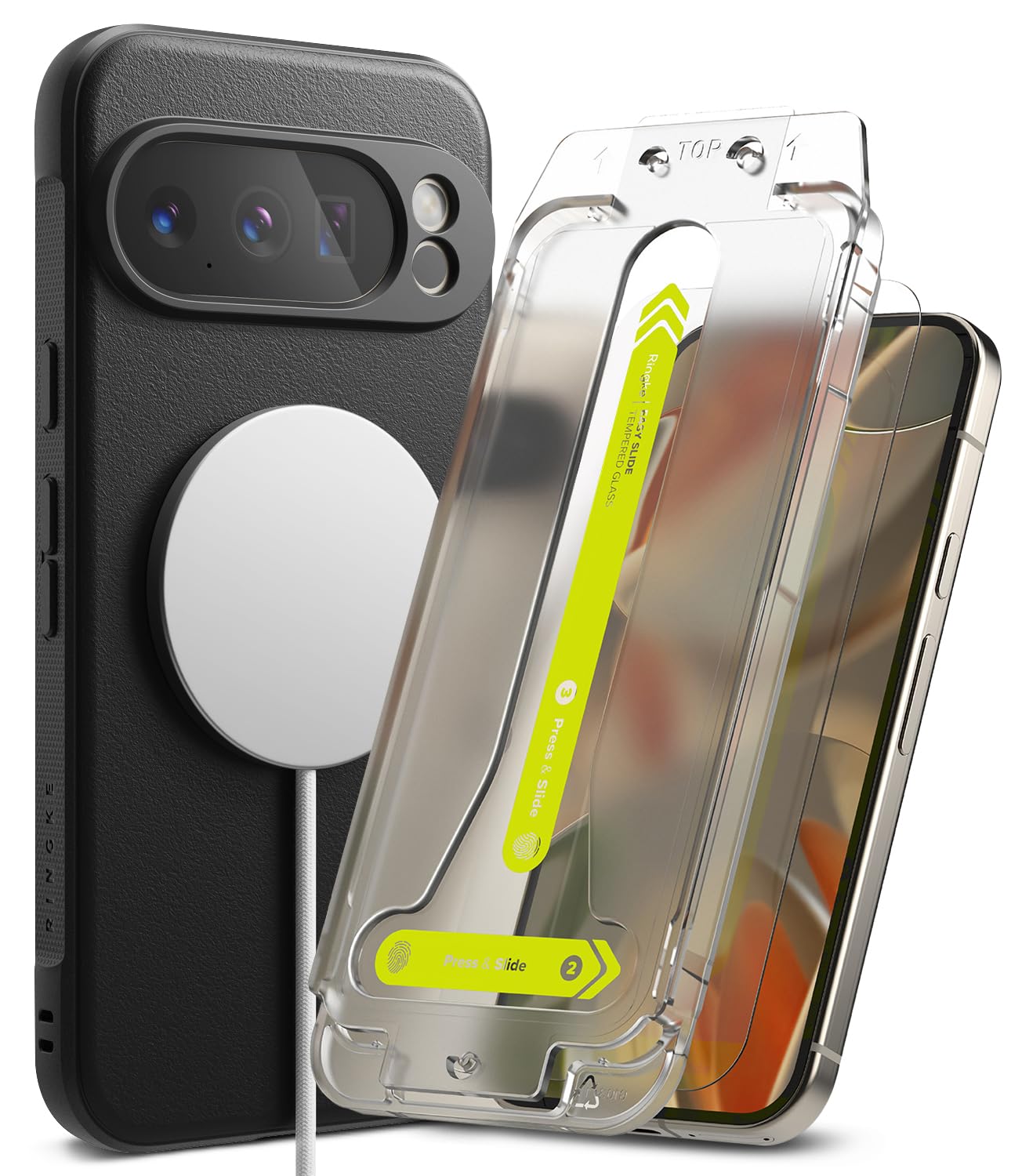 Étui Pixelsnap Magnétique Pixel 10 Pro XL Ringke Onyx Black Kit - 8
