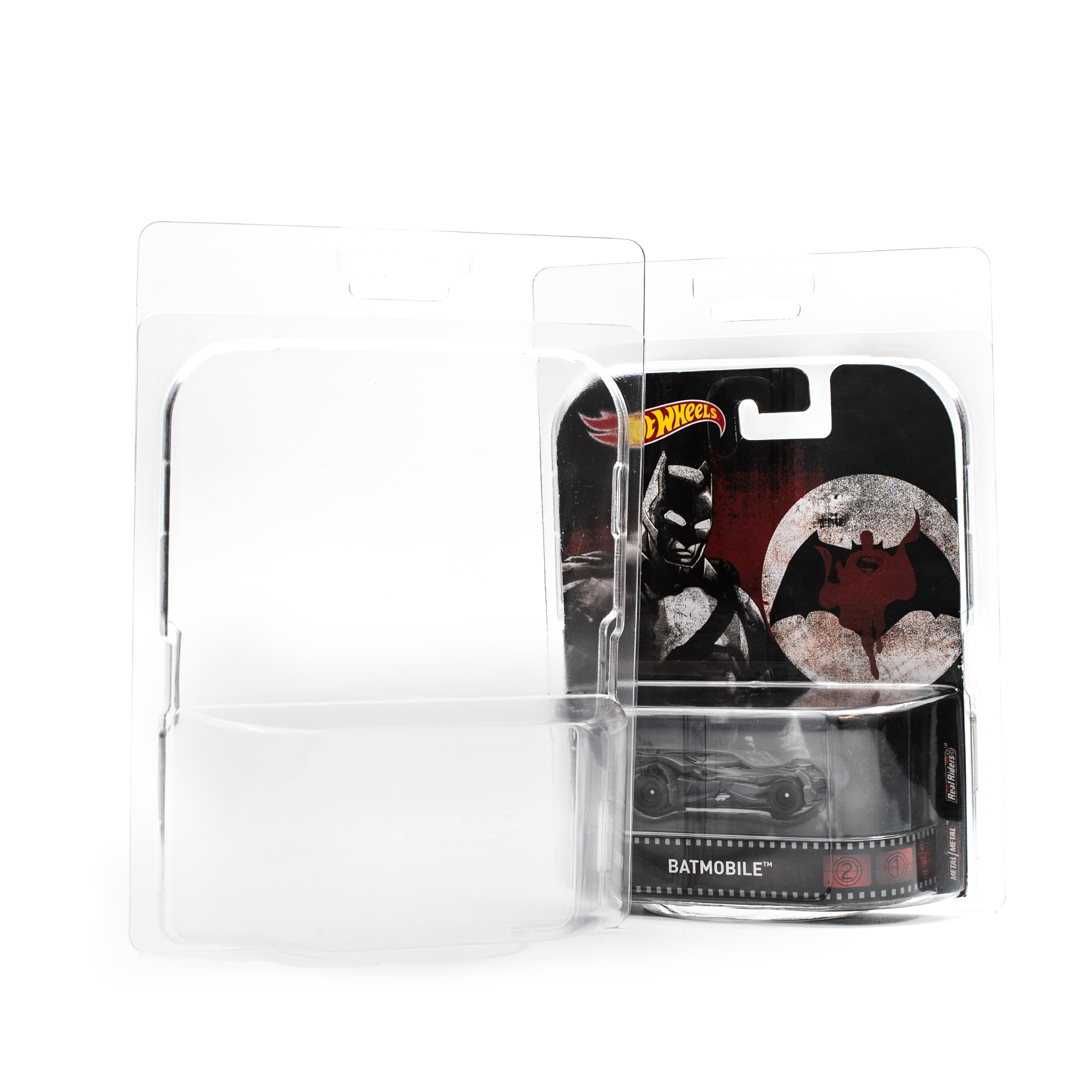 Friki Monkey Protective Pack for Miniature Cars Retro Entertainment Models, Transparent Blister Pack for Retro Series in 1:64 Scale (Pack of 12) (Retro)