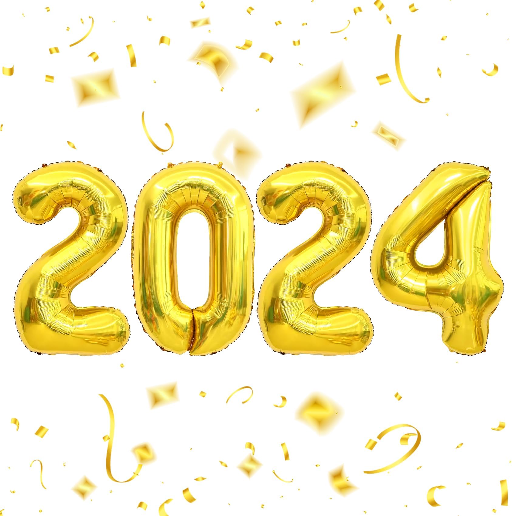 Graduation Balloons 2024 Number Balloons 40 Inch Gold 2024 Balloons Number Graduation Decorations Class Of 2024 Balloons Graduation Party Decorations Grad Party Decorations 2024 Globos de Graduacion
