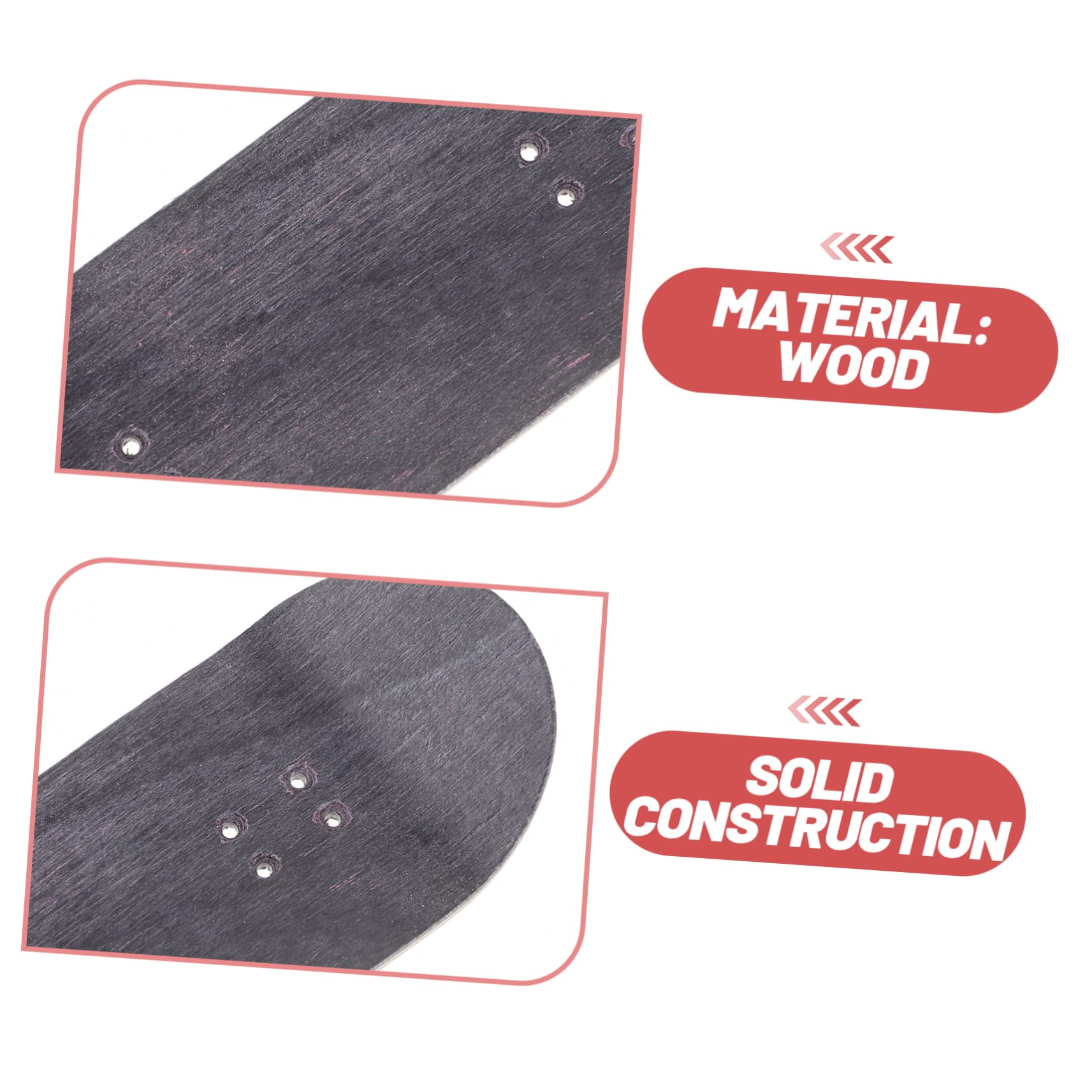 JOINPAYA Skateboard Toys for Boys and Girls Finger Skateboards Set Wooden Safe for Boys and Girls Desktop Decor Party Favors