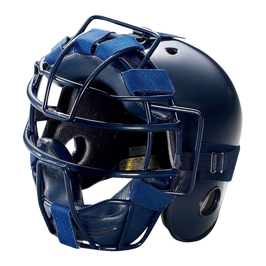 新品　asics 少年硬式野球用　キャッチャーマスク、ヘルメット　M Amazon | アシックス(asics) 野球 硬式 ジュニア用 キャッチャー