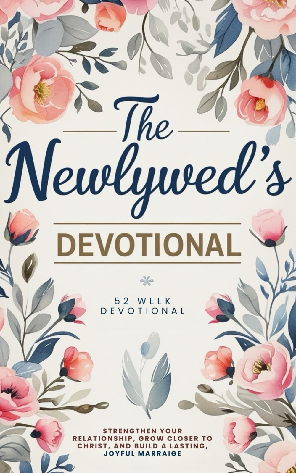 The Newlywed's Devotional: 52-Week Christian Marriage Devotional to Strengthen Your Relationship, Grow Closer to Christ, and Build a Lasting, Joyful Marriage