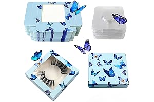 Wholesale Eyelash Packaging Box with 30 Soft Paper Lash Boxes and 30...