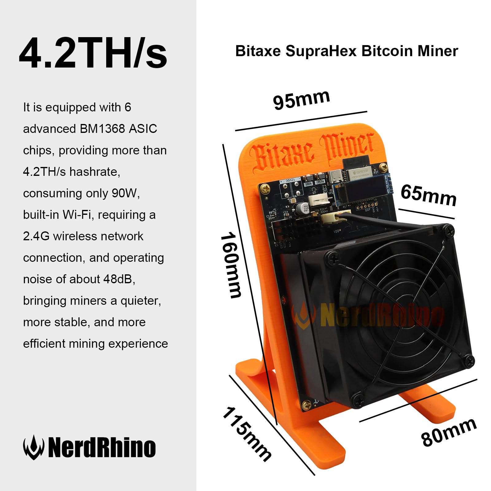 マイニングリッグ Amazon.com: Bitaxe SupraHex 4.2+TH/s Bitcoin Miner